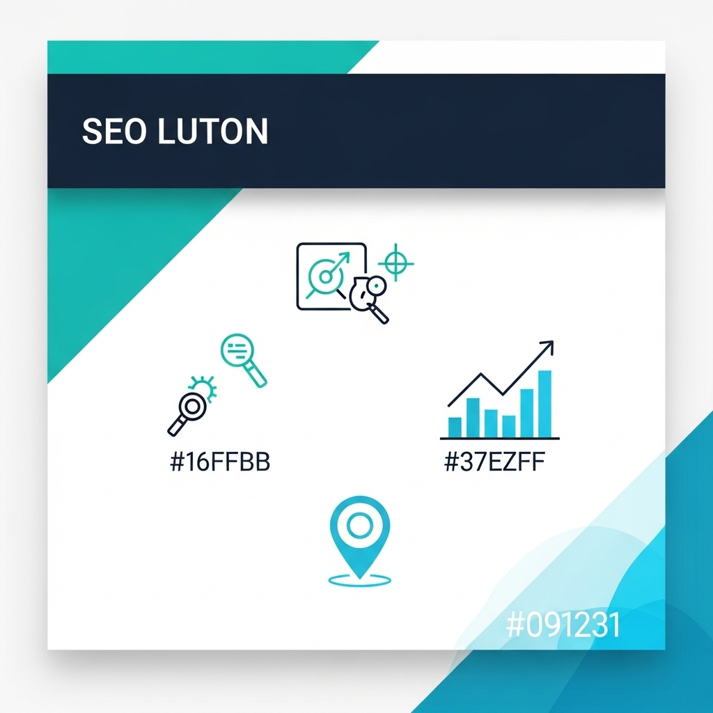 SEO Luton Services - Local Search Optimisation SEO specialist analysing Luton business search rankings and local keyword optimisation on laptop