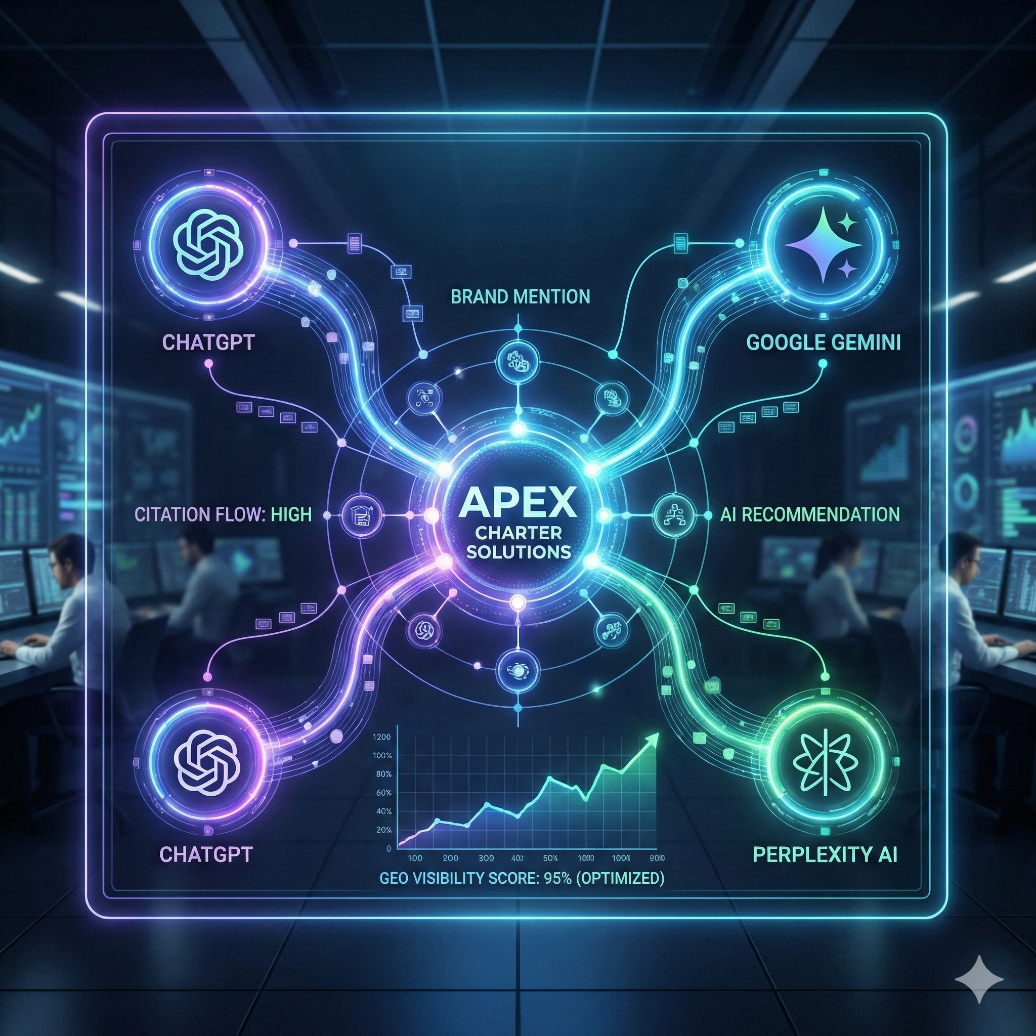 AI platform visibility across ChatGPT, Google Gemini, Perplexity AI - comprehensive AI search optimisation