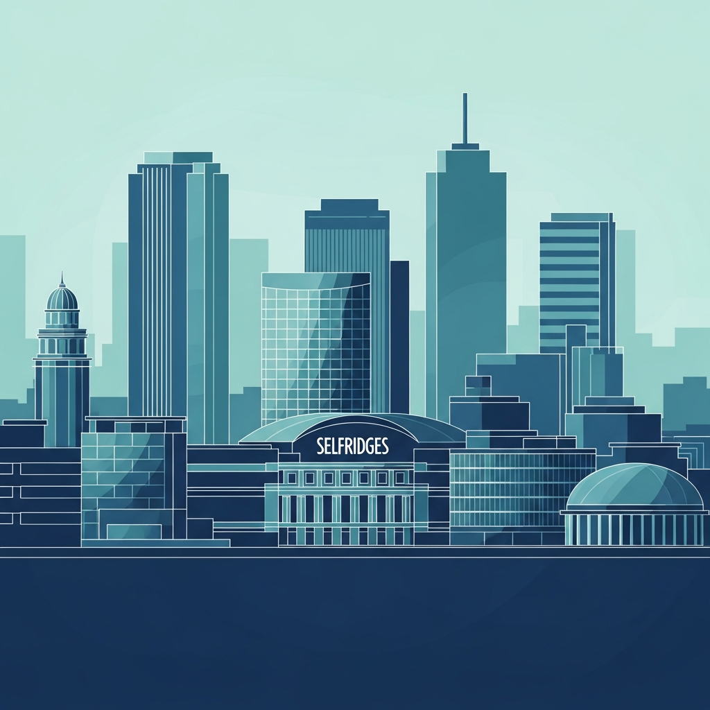 SEO specialist analysing Birmingham business search rankings and local keyword optimisation on laptop