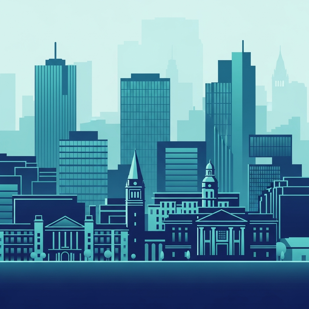 SEO specialist analysing Leeds business search rankings and local keyword optimisation on laptop