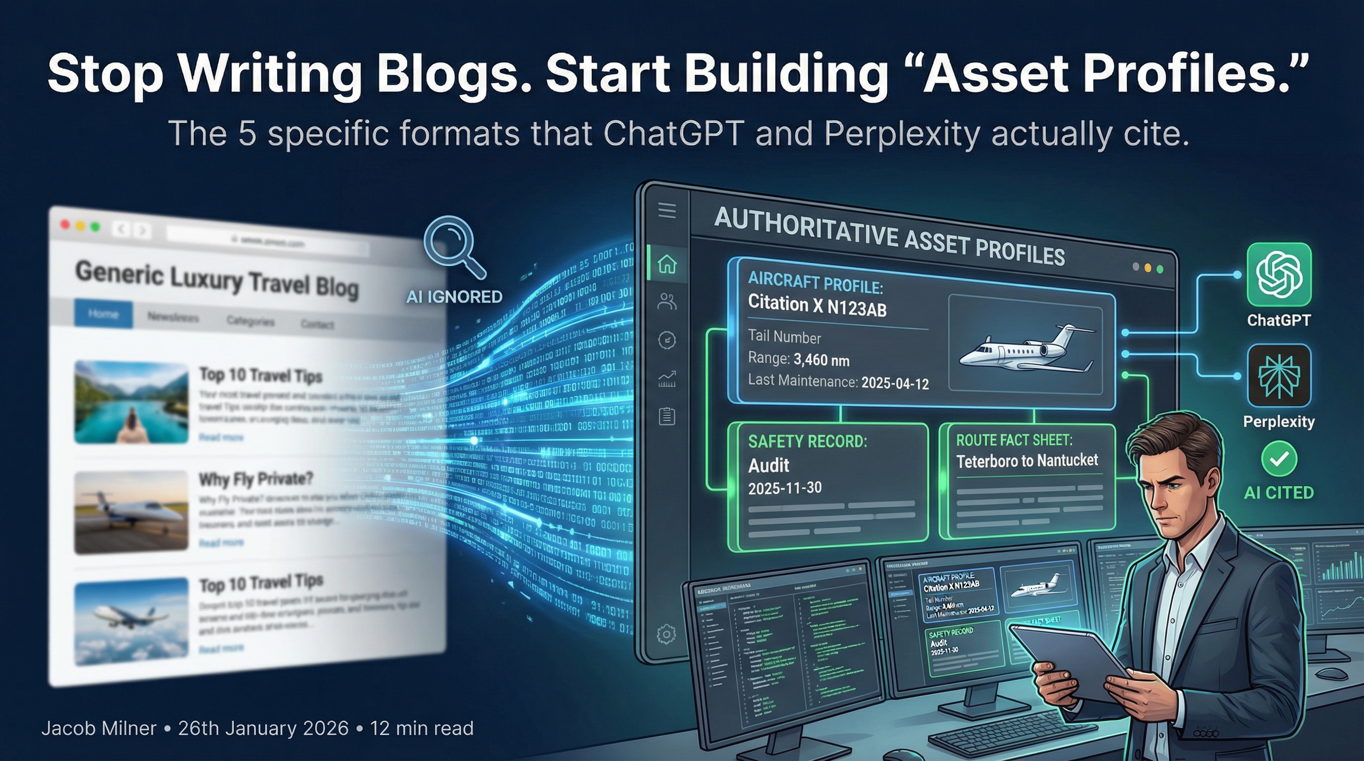 Stop Writing Blogs. Start Building "Asset Profiles."