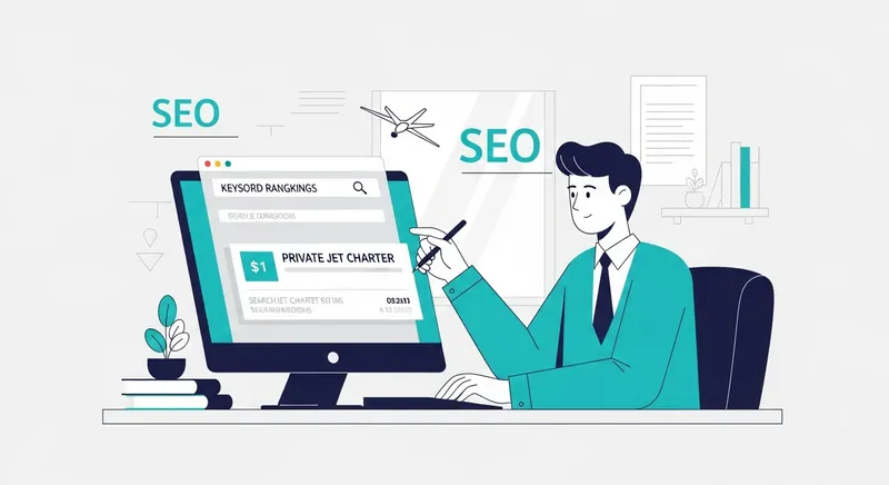 How to Rank #1 for Private Jet Charter Keywords