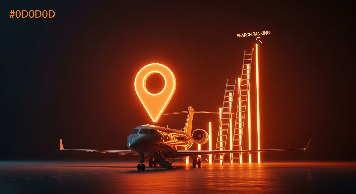 How Do Private Jet Companies Get Found on Google?