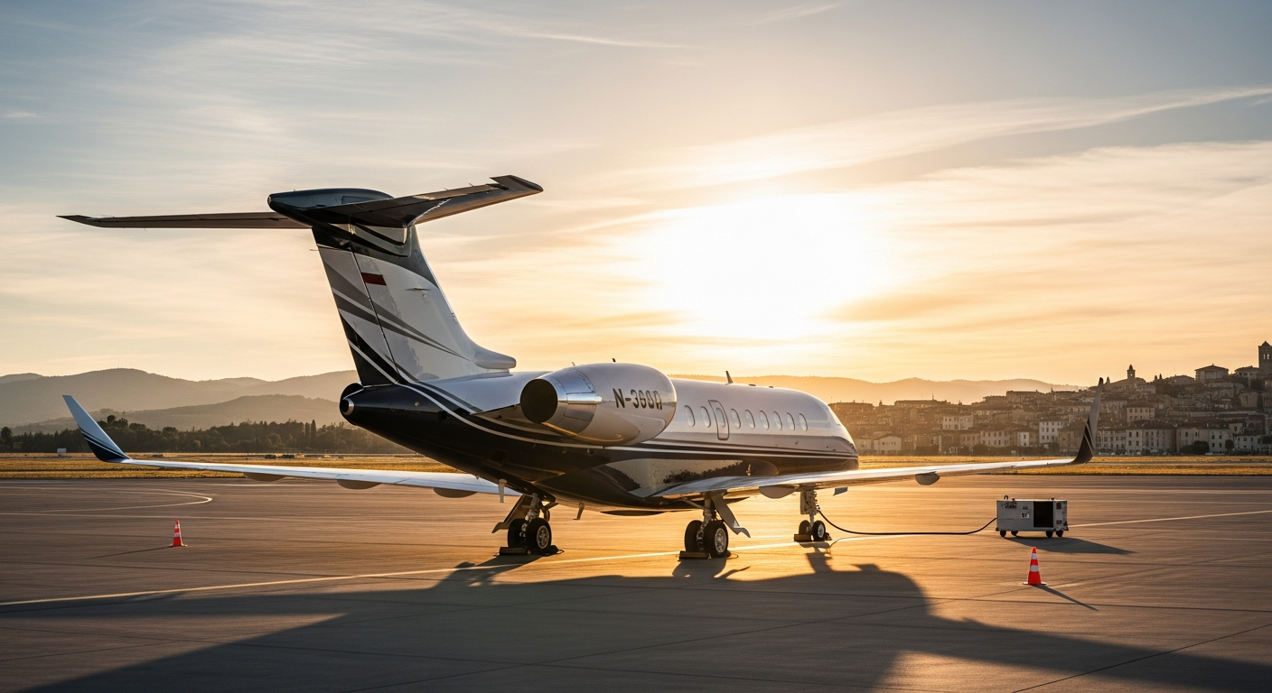 Private Jet Route Page Template 2026